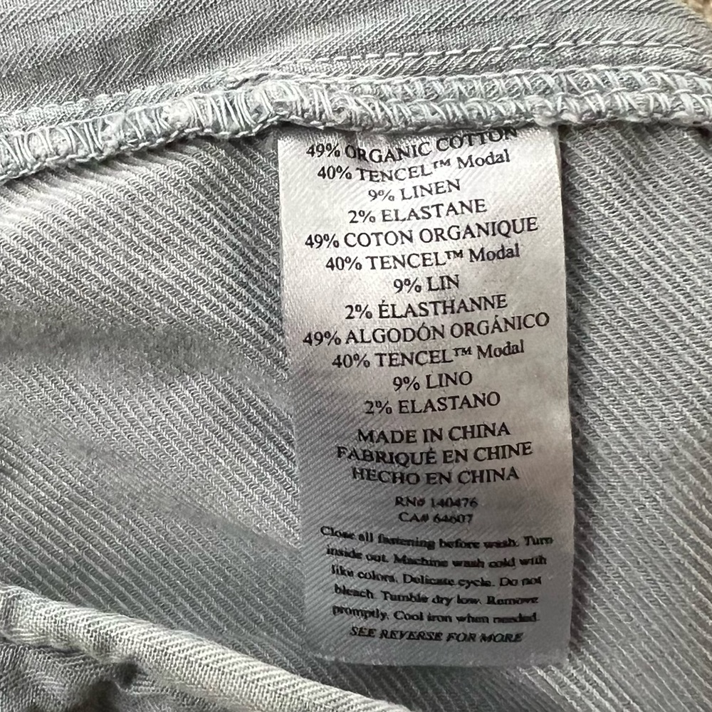 Faherty Essential Drawstring Short Cotton-Linen B… - image 3